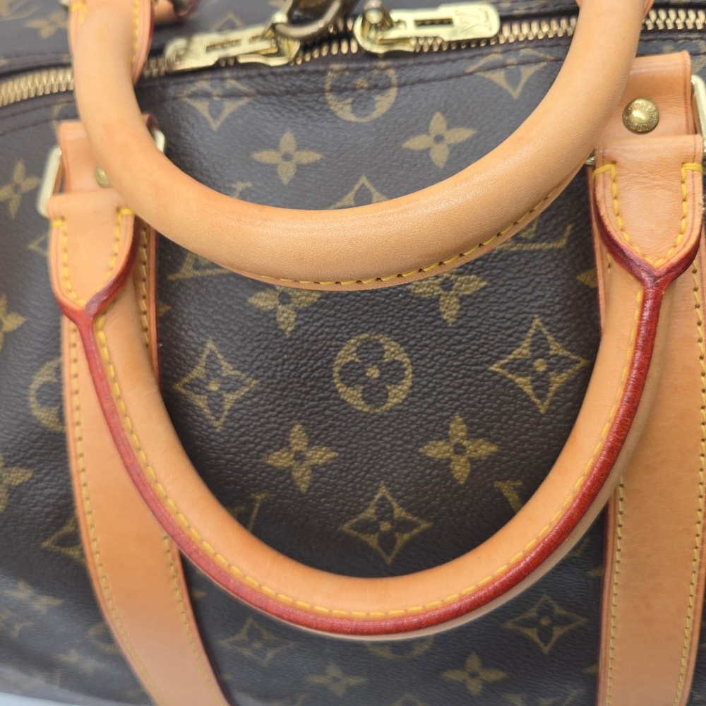 COA INCLUDED - Louis Vuitton Boston Bag/50 Monogram Keepall Bandouliere M41416 - Picture 9 of 17